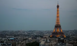Paris and Eiffel Tower