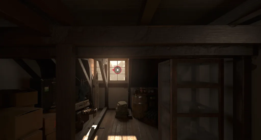 Anne Frank House Attic